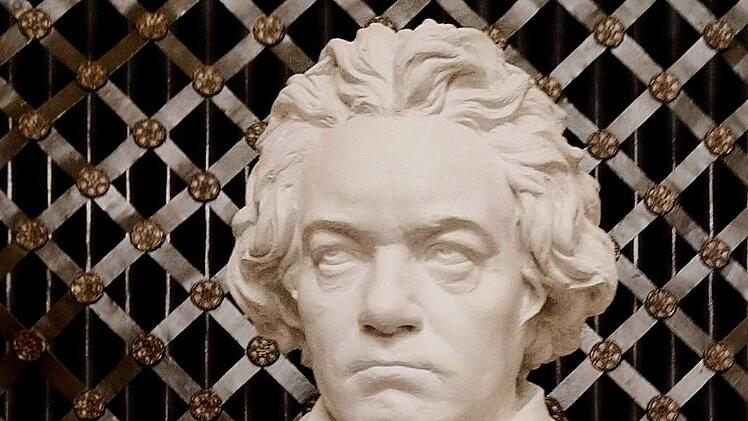 Beethoven-Büste im Spiegelsaal des Landestheaters CoburgFoto: Jochen Berger