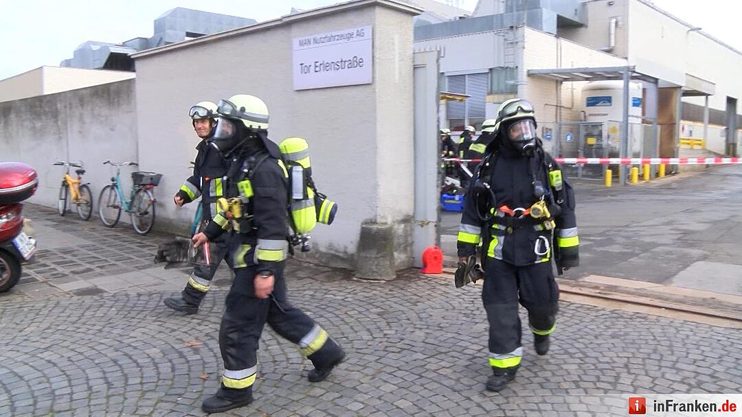 Chemieunfall in Nürnberg