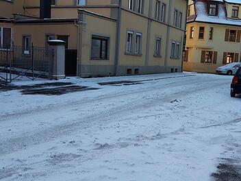 Als letzte Woche der Schnee fiel, wurde hier nicht geräumt.  Fotos: Jennifer Hauser