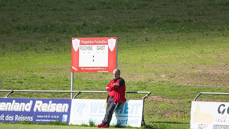 Grübeln ist beim TSV Burgreppach in der KK4 angesagt. Die Füchse treffen am letzten Spieltag in einem echten Finalspiel auf den direkten Konkurrenten VfB Humprechtshausen. Foto: René Ruprecht