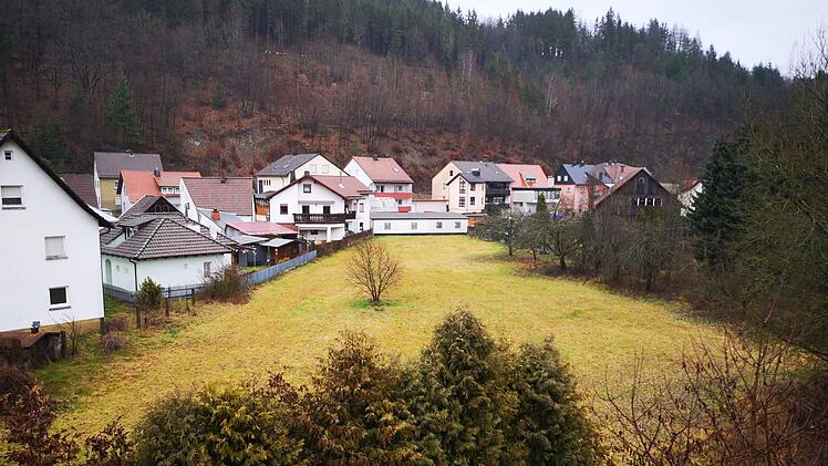 Im geplanten Baugebiet im Bereich "Siedlung" in Wallenfels sollen vier Bauplätze entstehen. Foto: privat