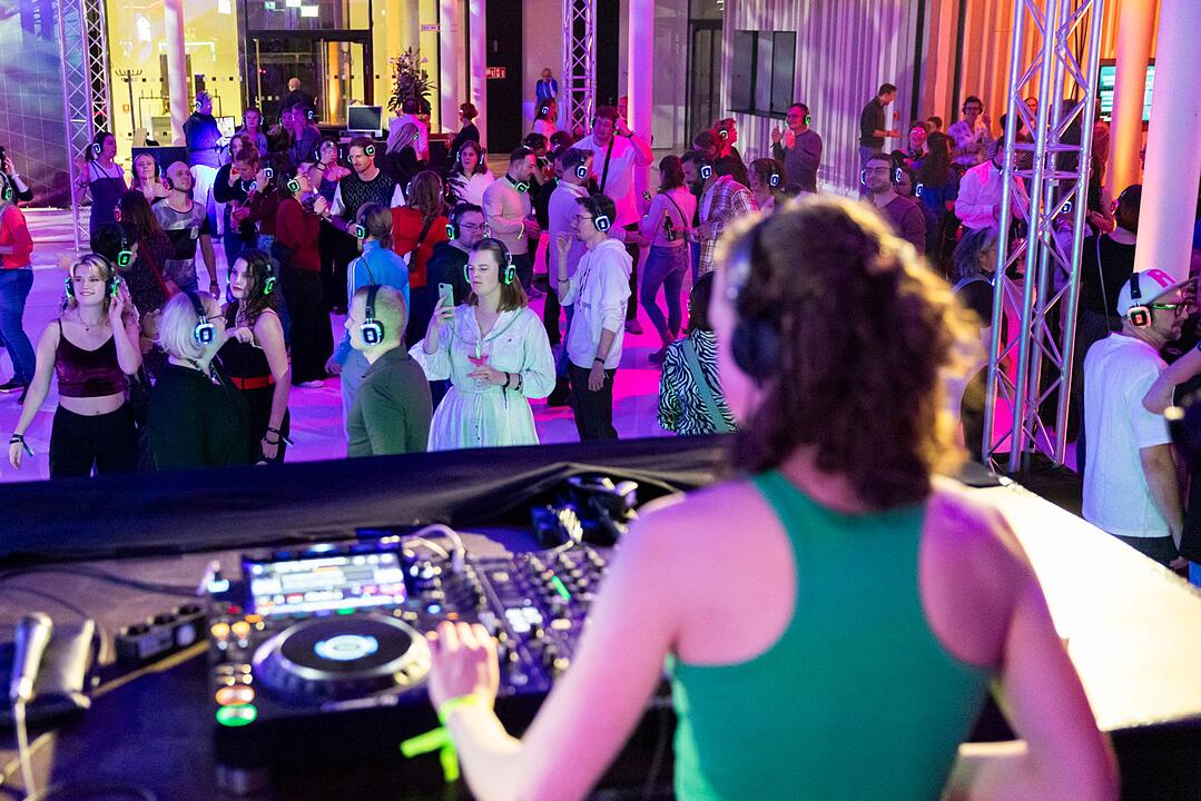 Silent Party im Niedersächsischen Landtag