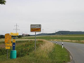 Zwischen Melkendorf und Kulmbach plant die Stadt ein neues Gewerbegebiet. Foto: Alexander Hartmann