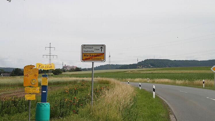 Zwischen Melkendorf und Kulmbach plant die Stadt ein neues Gewerbegebiet. Foto: Alexander Hartmann