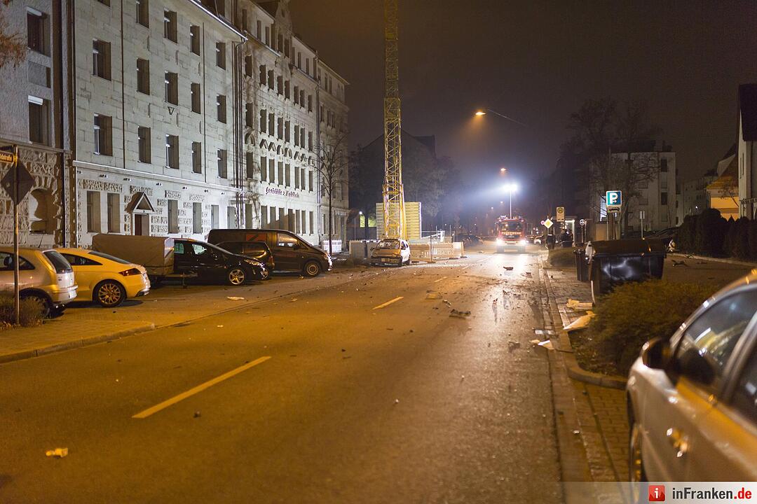 Explosion in Fürther Südstadt
