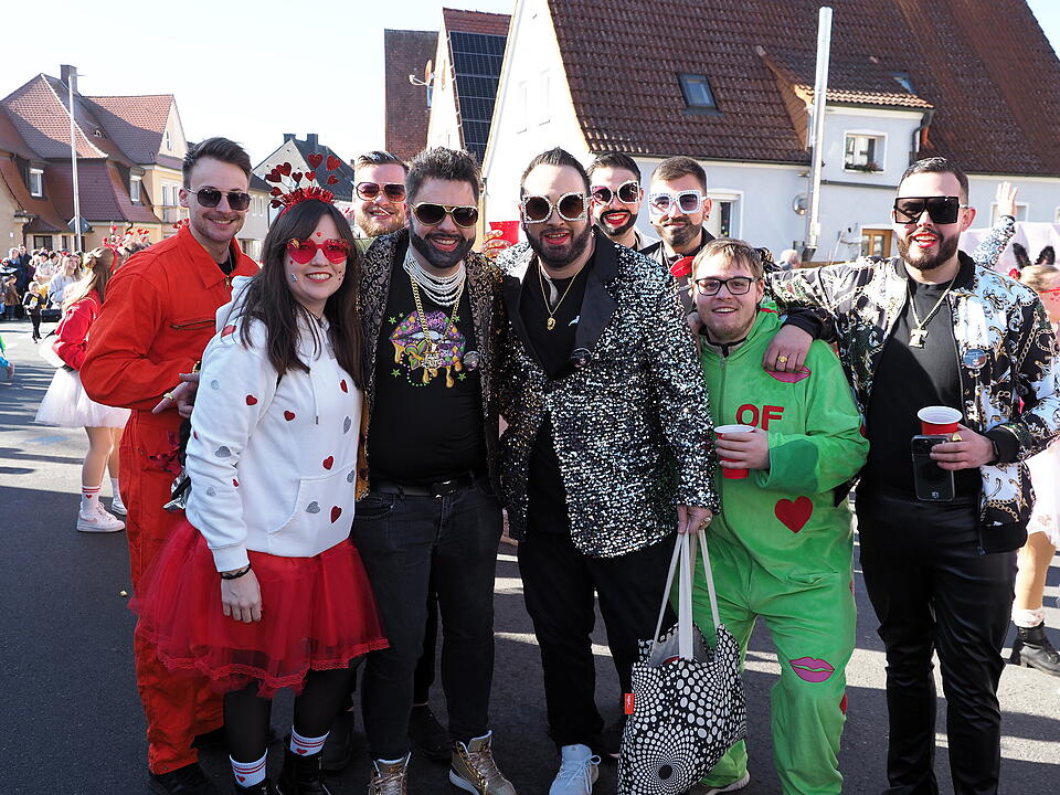 Buntes Faschingstreiben in Unterfranken!
