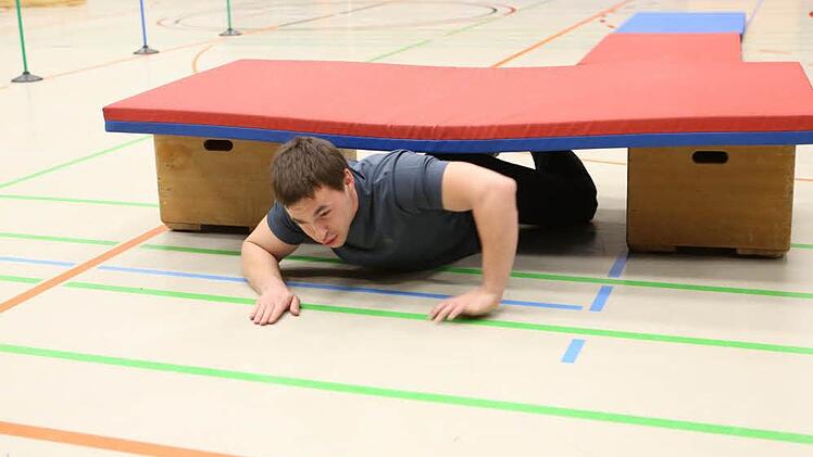 Markus Rupprecht vom THW legt los wie die Feuerwehr. Foto: Barbara Herbst
