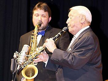 Marco Plitzner (links) und Hugo Strasser spielten im Kreiskulturraum.