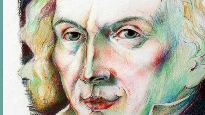 Stephan Klenner-Otto: Jean Paul, Buntstiftzeichnung