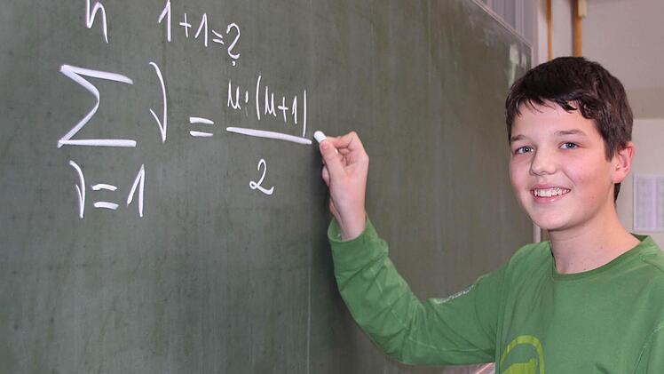 Selbst über knifflige Aufgaben kann Felix Dümig aus Reckenneusig nur schmunzeln.Fotos: Ralf Kestel