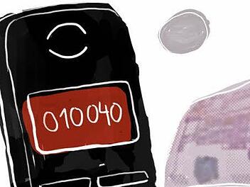 Vorsicht: Eine Minute bei 010040 kostet fast zwei Euro.  Grafik: Tanja Friedrich