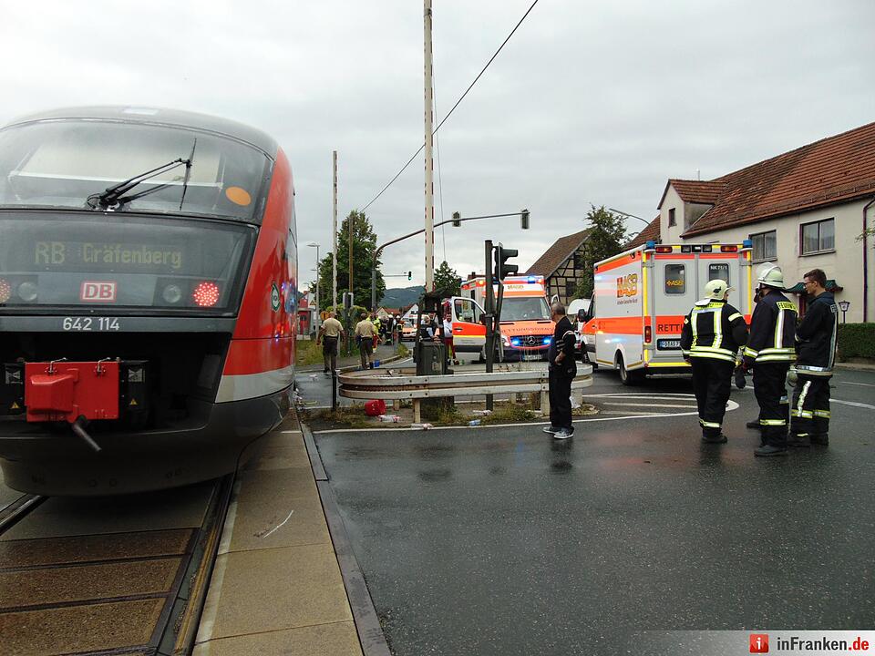 Tödlicher Zugunfall bei Forchheim