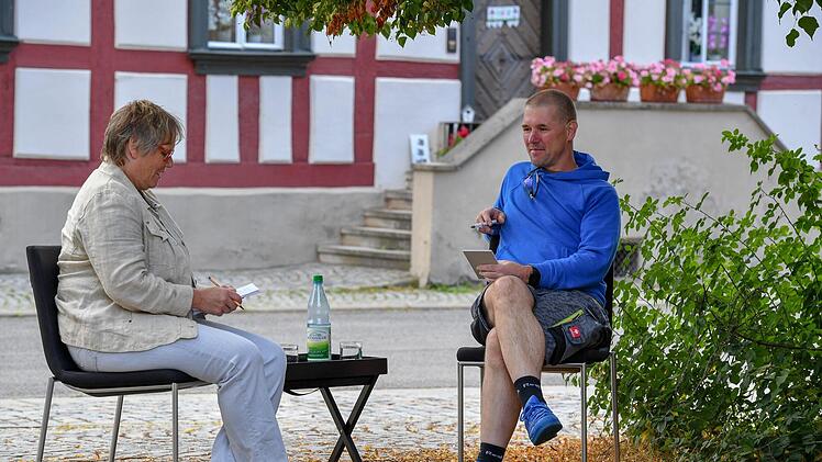 Am Anfang war es noch trocken.Foto: Ronald Rinklef