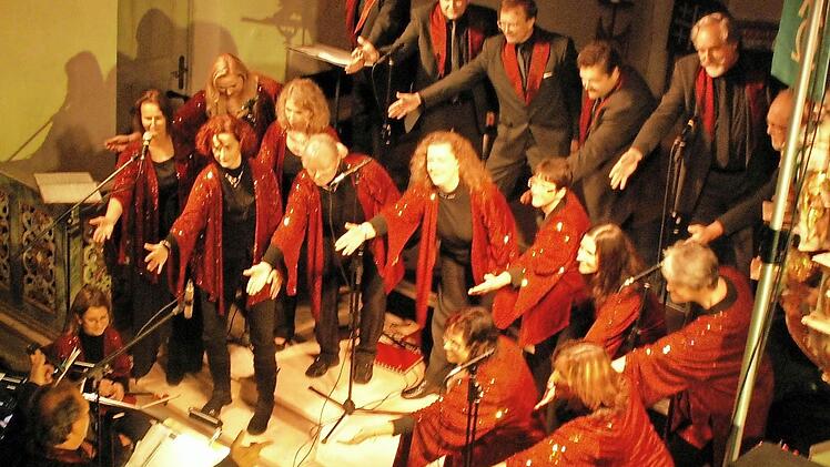 Der Chor "Praising People" in Aktion.  Foto: Archiv/Meissner
