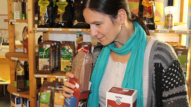 Vom Karibu-Weltladen ging der erste Impuls und die Initiative für die Bewerbung aus (im Bild Ute Fischer Petersohn).  Foto: privat