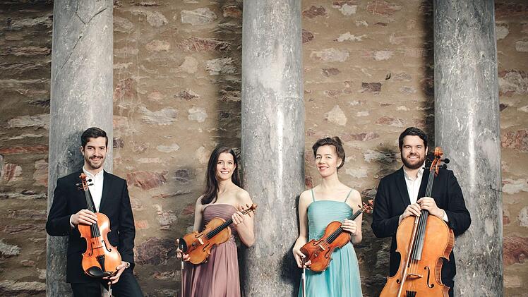 Das junge Aris Quartett gastiert erstmals bei der Gesellschaft der Musikfreunde Coburg. Der Konzert am 24. September im Kongresshaus eröffnet die Spielzeit.Foto: Simona Bednarek