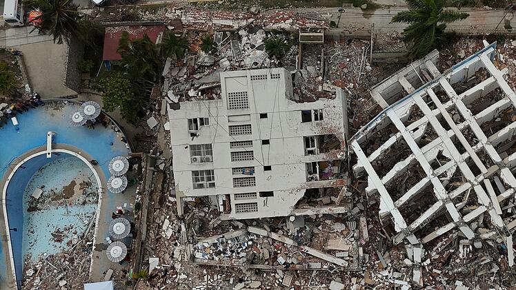Nach den Erdbeben in Venezuela