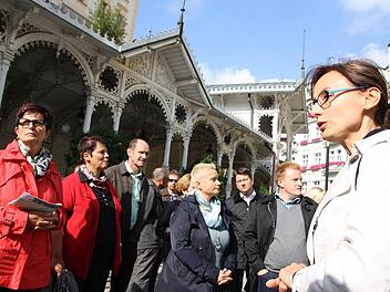 Im September haben sich die Kreisräte unter anderem in Karlsbad über die gemeinsame Bewerbung für die Unesco-Weltkulturerbe-Liste informiert. Oberbürgermeister Kay Blankenburg stellte in der jüngsten Stadtratssitzung nun den weiteren Fahrplan vor. Foto: Ralf Ruppert/Archiv