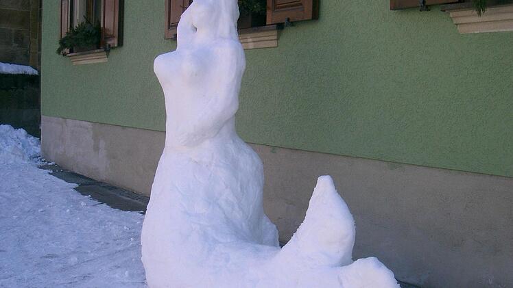 Die Meerjungfrau aus dem Jahr 2009  Foto: privat