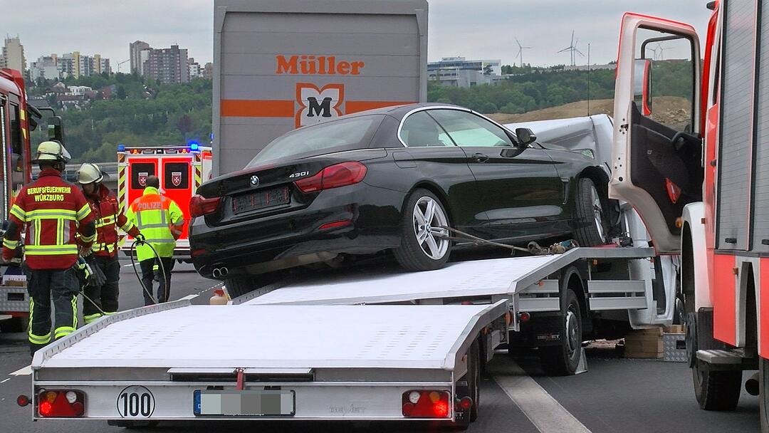 In Stauende gekracht: Tödlicher Unfall auf A3 bei Würzburg