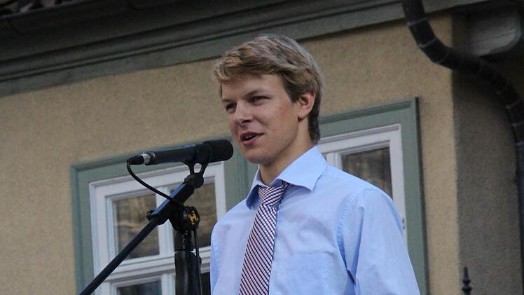 Sprecher Maximilian Kurth. Fotos: Simone Bastian