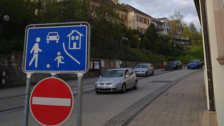 Die Bürger wünschen sich eine Lösung für die Ludwigstraße... Foto: Stephanie Elm