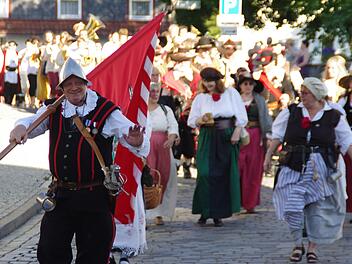 Impressionen vom Festzug. Foto: Marco Meißner