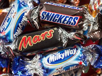 Mars, Snickers und Milky Way