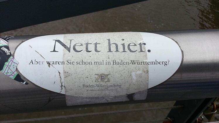 "Provokation" aus dem Nachbar-Bundesland Foto: Sabine Christofzik