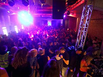 "Die Turbine"in Kulmbach: Impressionen von einer Mega-Party. Foto: Monika Limmer