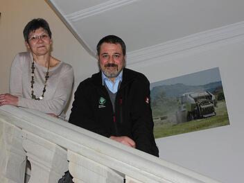 Kreisbäuerin Marion Warmuth und Kreisobmann Michael Bienlein stellen sich im Januar zu Wiederwahl.  Foto: Ramona Popp