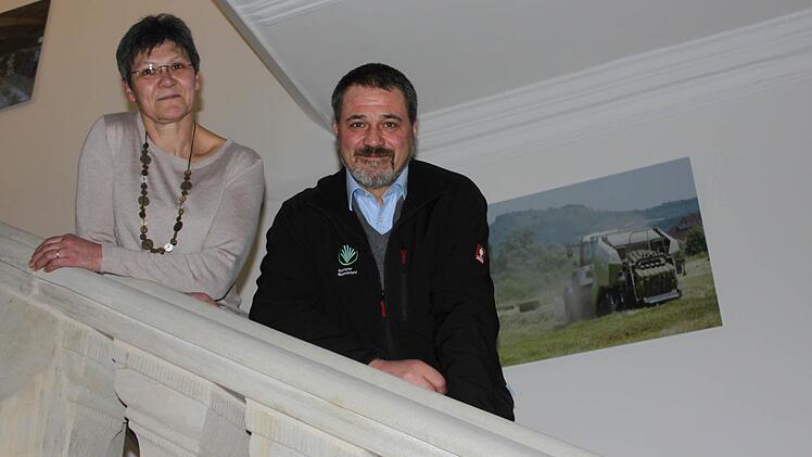 Kreisbäuerin Marion Warmuth und Kreisobmann Michael Bienlein stellen sich im Januar zu Wiederwahl.  Foto: Ramona Popp