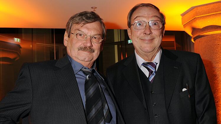 Mit seinem 2019 verstorbenen "Polizeiruf"-Kollegen Wolfgang Winkler (links) verband Jaecki Schwarz eine enge Freundschaft.