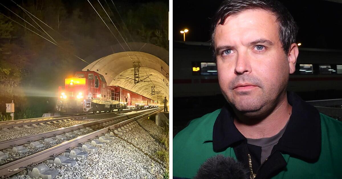Main-Spessart: ICE-Nothalt in Tunnel - Einsatzkräfte schildern Kraftakt