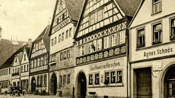 Eine Postkarte von Ebern zierte dieses Motiv.