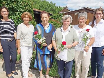 Die Geehrten des Marienvereins Foto: Doris Weidner