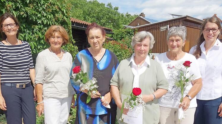 Die Geehrten des Marienvereins Foto: Doris Weidner