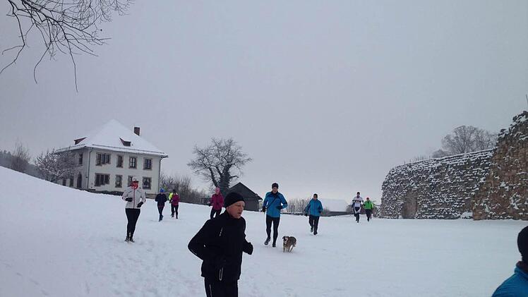 Erster Silvesterlauf des ASV Triathlon Kulmbach.