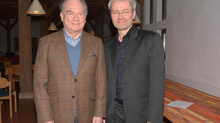 Walter Engelmann (l.) und sein Nachfolger Johannes Platz Foto: Roland Meister