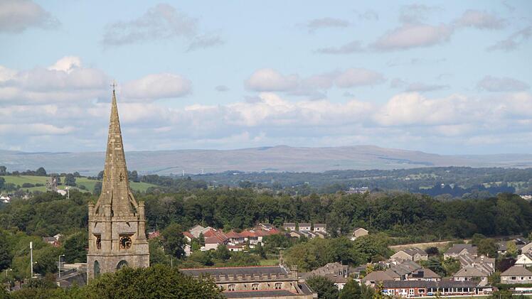 Ausflug in das kleine Städtchen Clitheroe, etwa 50 Kilometer von Kirkham entfernt; Foto: Ulrike Müller