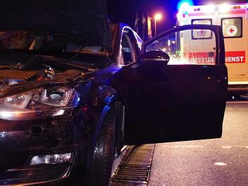 In Stockheim hat sich am Dienstagabend ein leichter Unfall ereignet. Foto: Marco Meißner