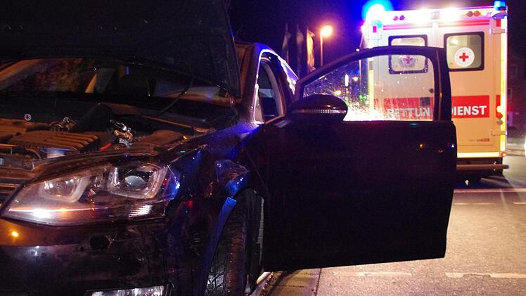 In Stockheim hat sich am Dienstagabend ein leichter Unfall ereignet. Foto: Marco Meißner