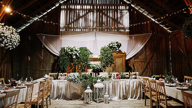 Hochzeit in der Scheune - die besten Plätze für deine Vintage-Hochzeit in Franken