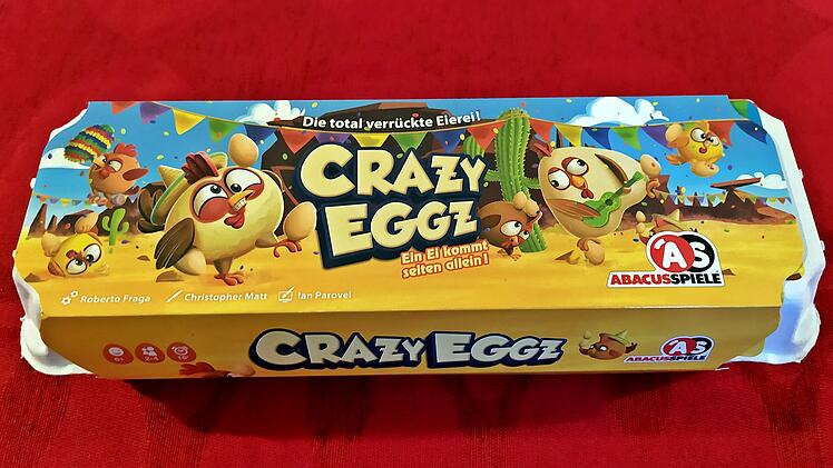Crazy Eggz im Test: Lustiges Geschicklichkeitsspiel im Eierkarton