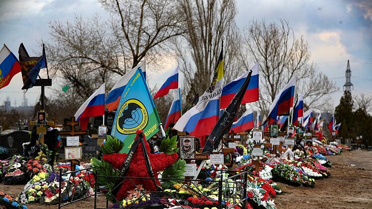 Gr&auml;ber russischer Soldaten