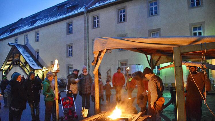 Adventsmarkt in Maria Bildhausen Foto: Hanns Friedrich