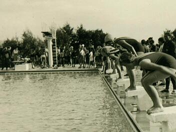 Vor 51 Jahren wurde das Freibad Himmelkron eingeweiht. Foto: privat