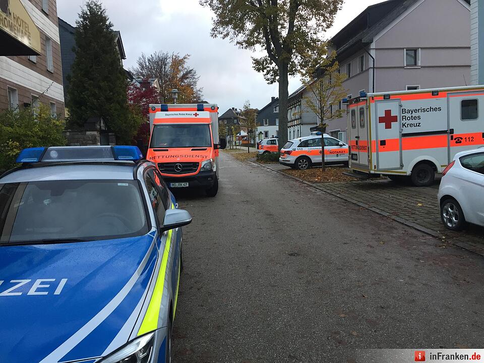 BRK-Einsatz in Hotel in Bad Steben