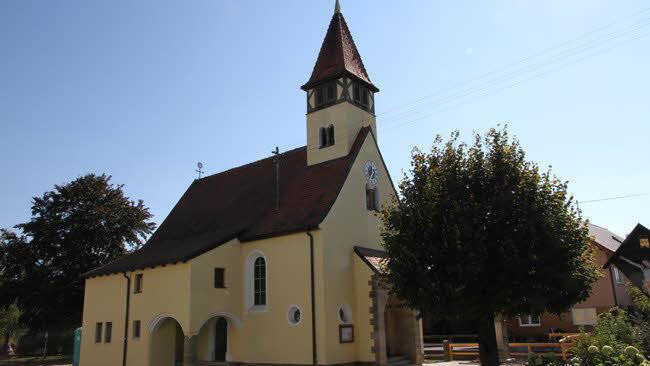 Außenansicht der Kirche