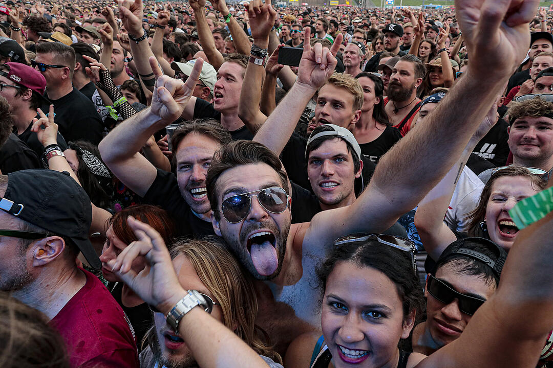 Slash feat. Myles Kennedy and The Conspirators bringen ihre Fans bei Rock im Park 2019 zum Durchdrehen
